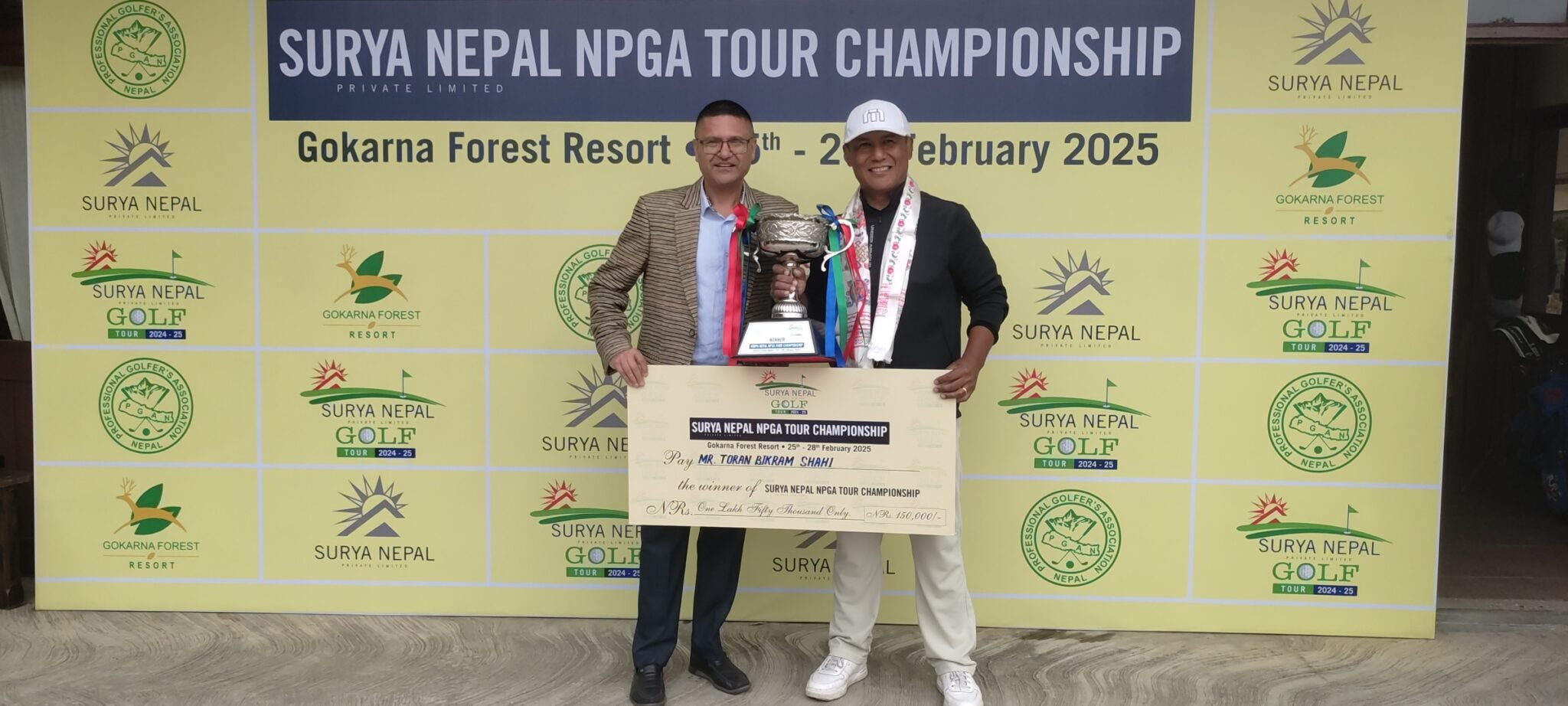 सुर्य नेपाल एनपीजीए टुर च्याम्पियनसिपको उपाधि तोरणलाई , निरज एक स्ट्रोकले पराजित