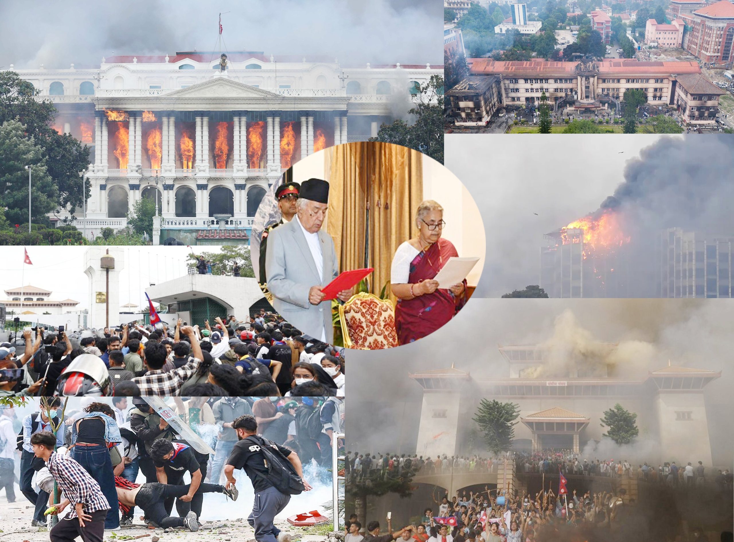 खरानीको ध्वाँसमा बसेर संविधान बाहिर प्रधानमन्त्री, चुनौतिको चाङमा फागुन २१